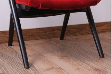 ヴィンテージ家具　飛騨産業　ビンテージキツツキ　ラウンジチェア(3)