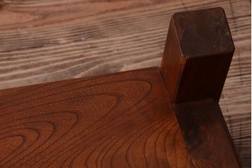 アンティーク家具　古民具・骨董　欅と黒柿材!上品なアンティーク置床(置き床)
