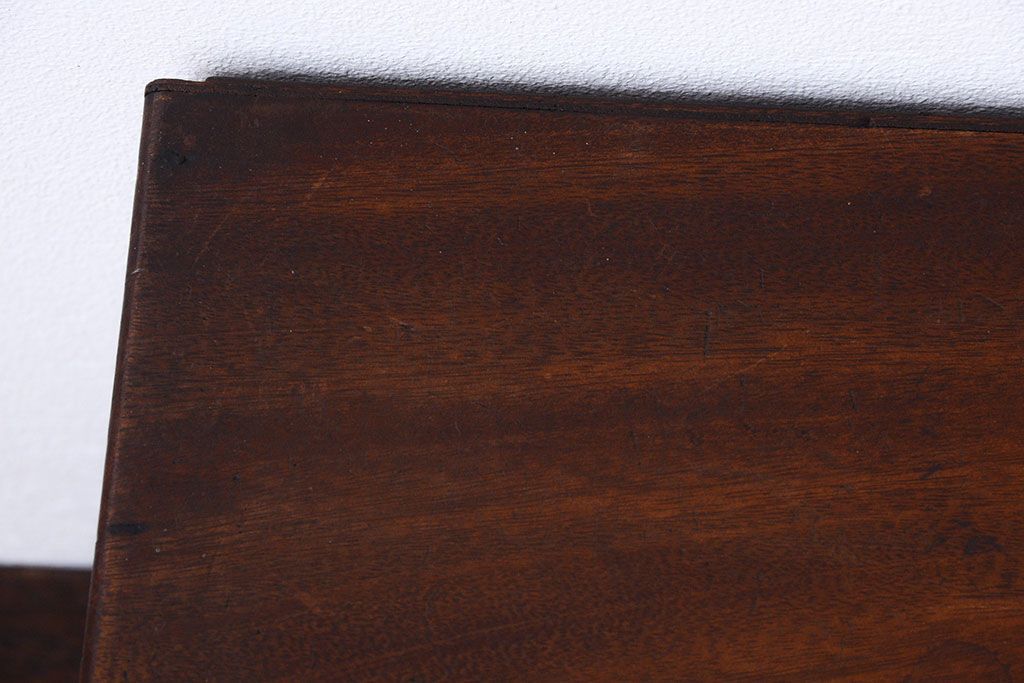 アンティーク家具　和製アンティーク　ネームプレート付き!古い木製の小引き出し