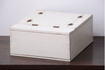 アンティーク家具　アンティークペイント　小さな小物入れ(小引き出し)