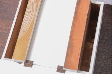 アンティーク家具　アンティークペイント　小さな小物入れ(小引き出し)