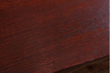 アンティーク家具　古民具・骨董　高級杉材!意匠の凝ったアンティーク座卓
