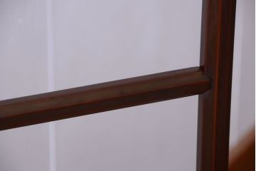 アンティーク雑貨　古民具・骨董　シンプルな屏風衣桁(2)