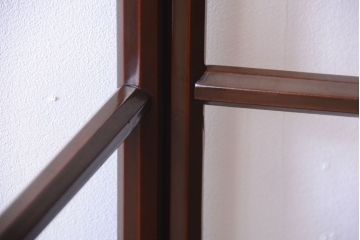 アンティーク雑貨　古民具・骨董　シンプルな屏風衣桁(2)