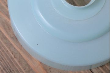 昭和レトロ　プラスチックシェードの天井照明(2)