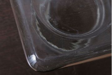 アンティーク雑貨　昭和レトロ　アンティーク四角ガラス瓶(ビン)