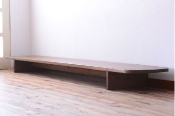 アンティーク家具　古民具・骨董　特大!古い木のアンティーク裁ち板(1)
