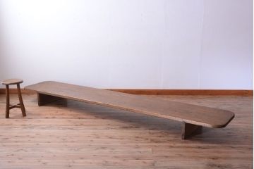 アンティーク家具　古民具・骨董　特大!古い木のアンティーク裁ち板(1)