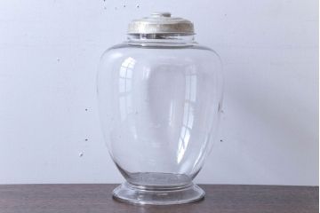 アンティーク雑貨　昭和レトロ　古い駄菓子屋の地球瓶(ビン)(1)