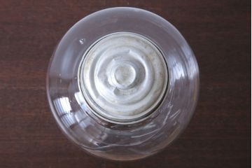 アンティーク雑貨　昭和レトロ　古い駄菓子屋の地球瓶(ビン)(1)