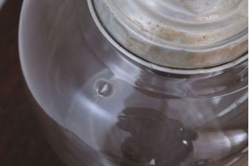 アンティーク雑貨　昭和レトロ　古い駄菓子屋の地球瓶(ビン)(1)