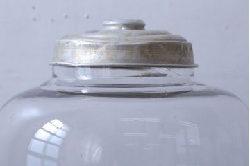 アンティーク雑貨　昭和レトロ　古い駄菓子屋の地球瓶(ビン)(1)