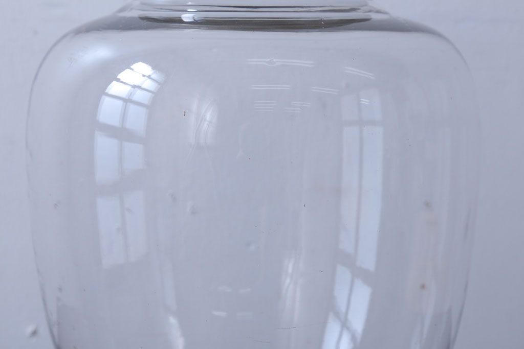 アンティーク雑貨　昭和レトロ　古い駄菓子屋の地球瓶(ビン)(1)