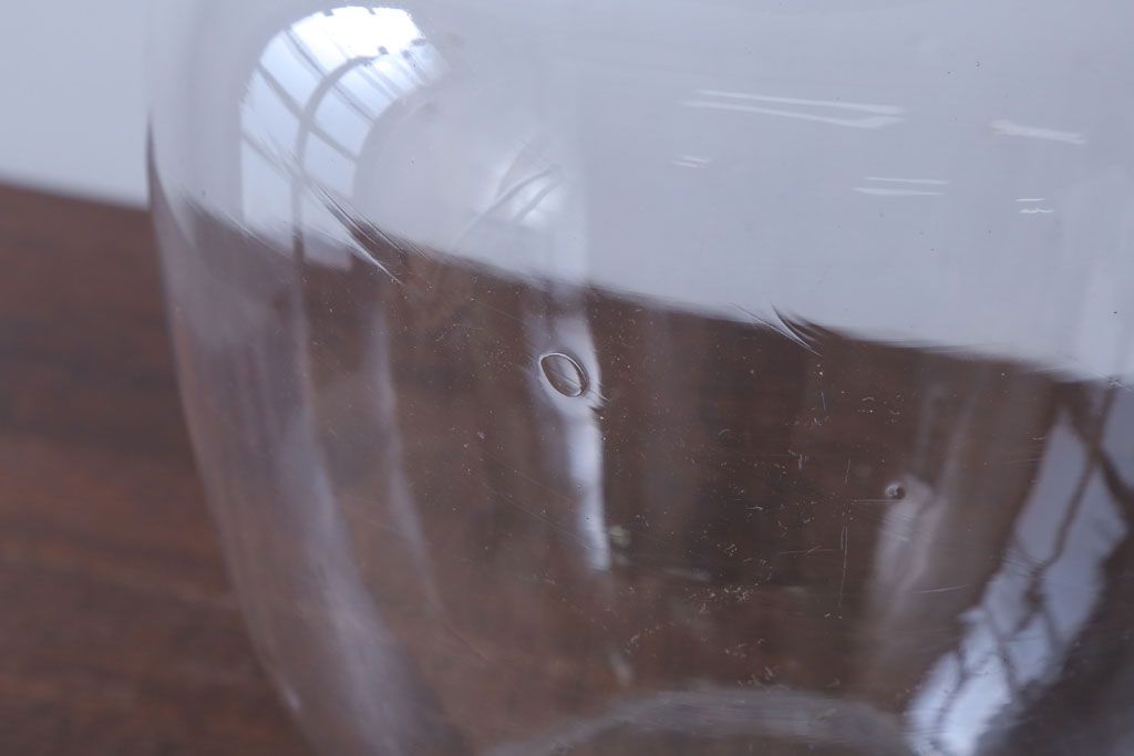 アンティーク雑貨　昭和レトロ　古い駄菓子屋の地球瓶(ビン)(1)