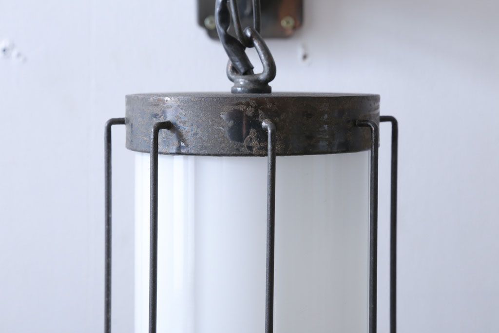 古民具・骨董　大正期　古金具のおしゃれなアンティーク壁掛け照明