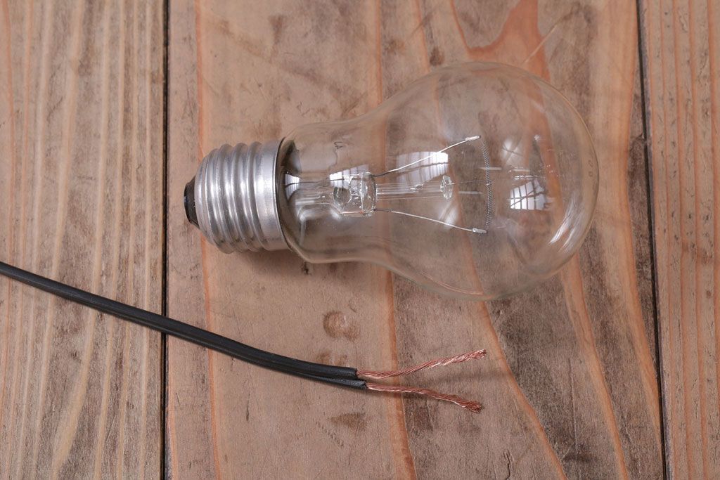 ジャンク品　古民具・骨董　大正期　古金具のおしゃれなアンティーク壁掛け照明(2)