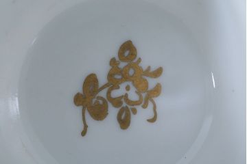 アンティーク雑貨　アンティーク　イタリアRichard Ginori(リチャード・ジノリ)　カポディモンテ　カップ&ソーサー2客セット(洋食器)