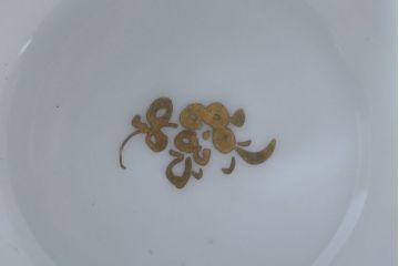 アンティーク雑貨　アンティーク　イタリアRichard Ginori(リチャード・ジノリ)　カポディモンテ　カップ&ソーサー2客セット(洋食器)