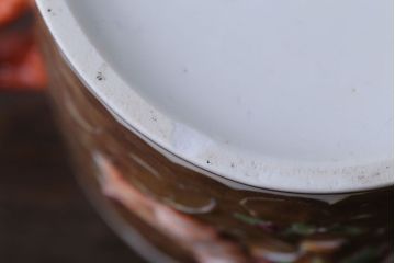 アンティーク雑貨　アンティーク　イタリアRichard Ginori(リチャード・ジノリ)　カポディモンテ　クリーマー・シュガーポット2点セット(洋食器)