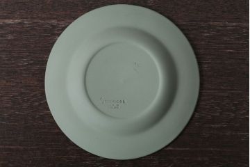 アンティーク雑貨　中古　イギリスWedgwood(ウェッジウッド)　ジャスパー グリーン　灰皿