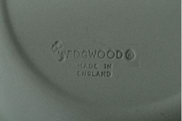 アンティーク雑貨　中古　イギリスWedgwood(ウェッジウッド)　ジャスパー グリーン　灰皿