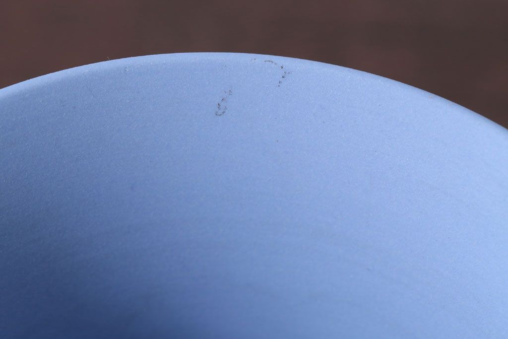 アンティーク雑貨　中古　イギリスWedgwood(ウェッジウッド)　ジャスパー　ペールブルー　花瓶