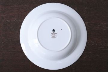 アンティーク雑貨　中古　イギリスWedgwood(ウェッジウッド) ワイルドストロベリー　スーププレート2枚セット(洋食器)