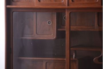 アンティーク家具　和製アンティーク　高級品!前面桑材・側面栗材の重ね茶箪笥