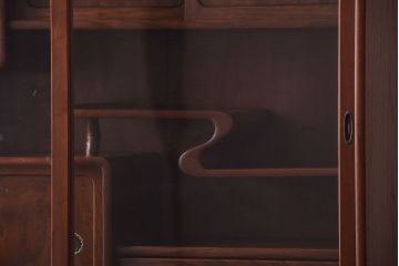アンティーク家具　和製アンティーク　高級品!前面桑材・側面栗材の重ね茶箪笥