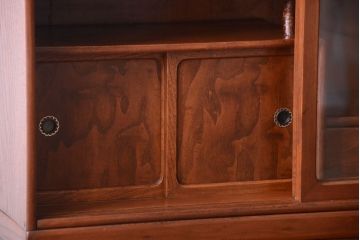 アンティーク家具　和製アンティーク　高級品!前面桑材・側面栗材の重ね茶箪笥