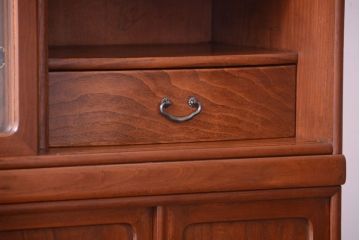 アンティーク家具　和製アンティーク　高級品!前面桑材・側面栗材の重ね茶箪笥