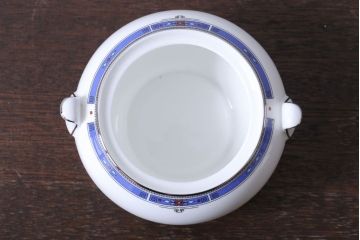 中古　イギリスWedgwood(ウェッジウッド)　キングスブリッジ　カップ&ソーサー・シュガー・クリーマー(洋食器)