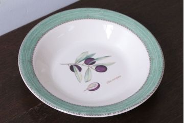 アンティーク雑貨　中古　イギリス　Wedgwood(ウェッジウッド)　サラズガーデン　大皿(パスタボール)(洋食器)