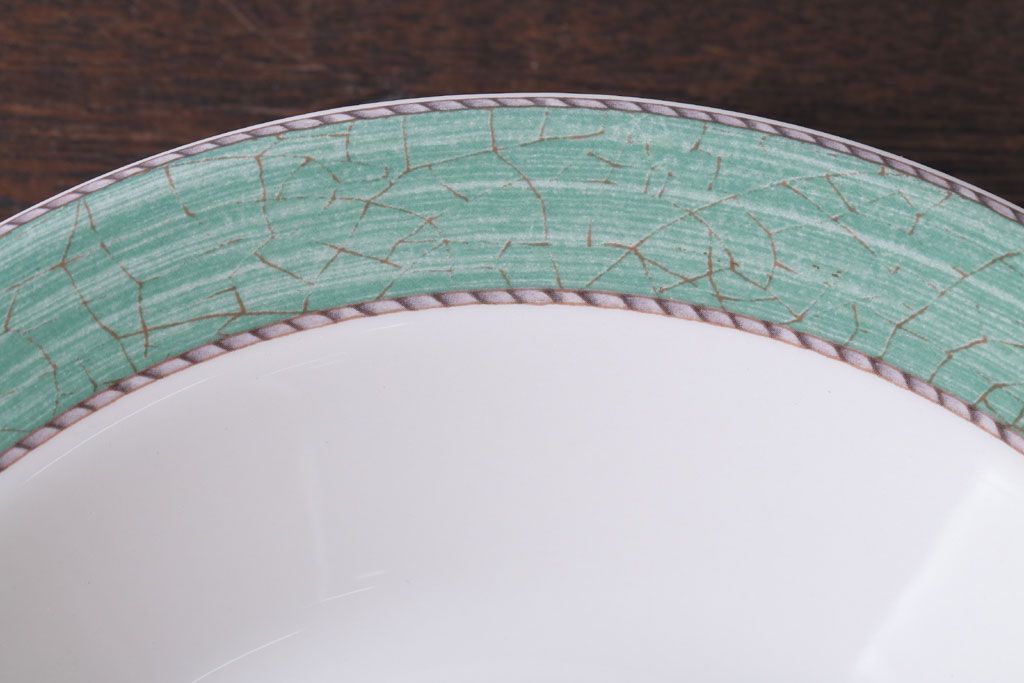 アンティーク雑貨　中古　イギリス　Wedgwood(ウェッジウッド)　サラズガーデン　大皿(パスタボール)(洋食器)