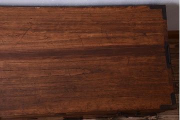 アンティーク家具　和製アンティーク　シンプルでモダンな桐箪笥ローボード(衣装箪笥)