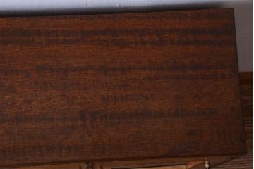 レトロ家具　昭和レトロ　ミッドセンチュリー　古い木製のアンティーク本箱