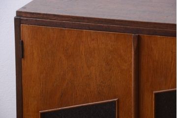 レトロ家具　昭和レトロ　ミッドセンチュリー　古い木製のアンティーク本箱