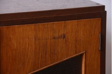レトロ家具　昭和レトロ　ミッドセンチュリー　古い木製のアンティーク本箱