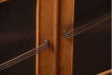 レトロ家具　昭和レトロ　ミッドセンチュリー　古い木製のアンティーク本箱