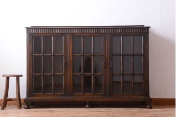 アンティーク家具　アンティーク　日本製　高級品!脚付きサイドボード