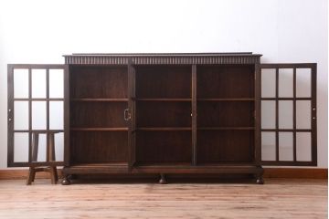 アンティーク家具　アンティーク　日本製　高級品!脚付きサイドボード