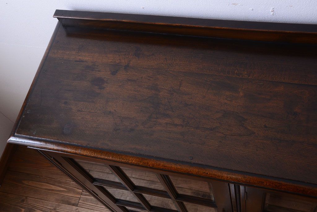 アンティーク家具　アンティーク　日本製　高級品!脚付きサイドボード