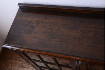 アンティーク家具　アンティーク　日本製　高級品!脚付きサイドボード