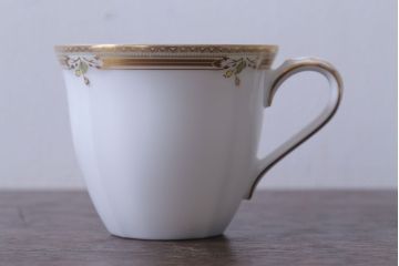 アンティーク雑貨　中古　ノリタケ(Noritate)　Contessa(コンテッサ)シリーズ　カップ&ソーサー5客セット