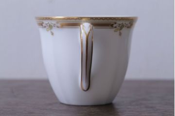 アンティーク雑貨　中古　ノリタケ(Noritate)　Contessa(コンテッサ)シリーズ　カップ&ソーサー5客セット