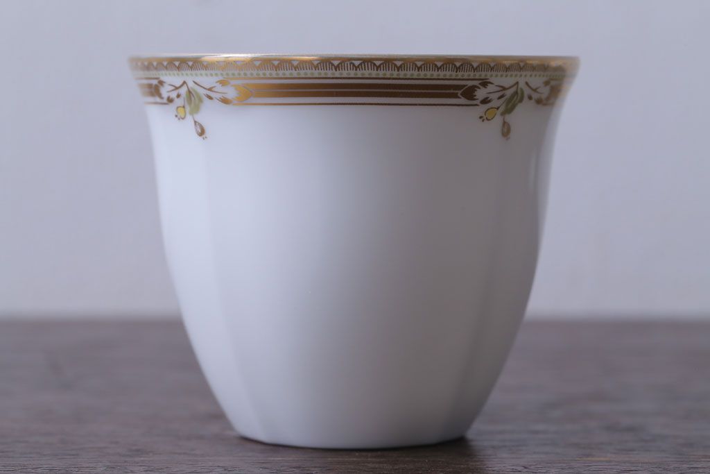 アンティーク雑貨　中古　ノリタケ(Noritate)　Contessa(コンテッサ)シリーズ　カップ&ソーサー5客セット