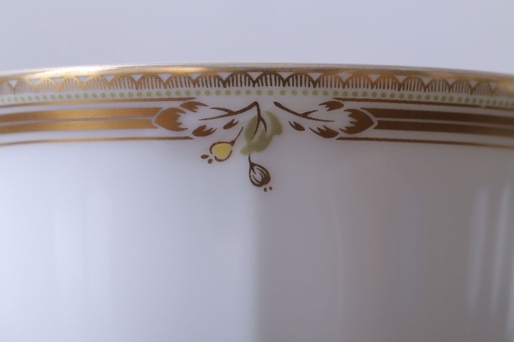 アンティーク雑貨　中古　ノリタケ(Noritate)　Contessa(コンテッサ)シリーズ　カップ&ソーサー5客セット