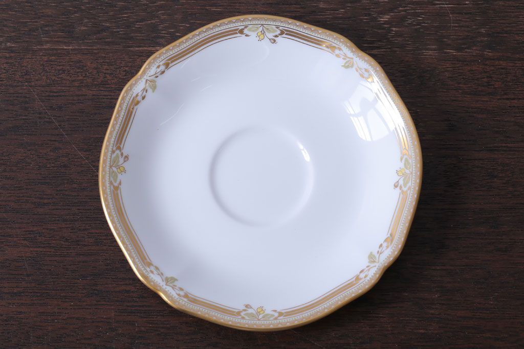 アンティーク雑貨　中古　ノリタケ(Noritate)　Contessa(コンテッサ)シリーズ　カップ&ソーサー5客セット