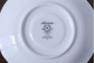 アンティーク雑貨　中古　ノリタケ(Noritate)　Contessa(コンテッサ)シリーズ　カップ&ソーサー5客セット