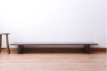 アンティーク家具　和製アンティーク　天板一枚板!古い木の大きな裁ち板(2)